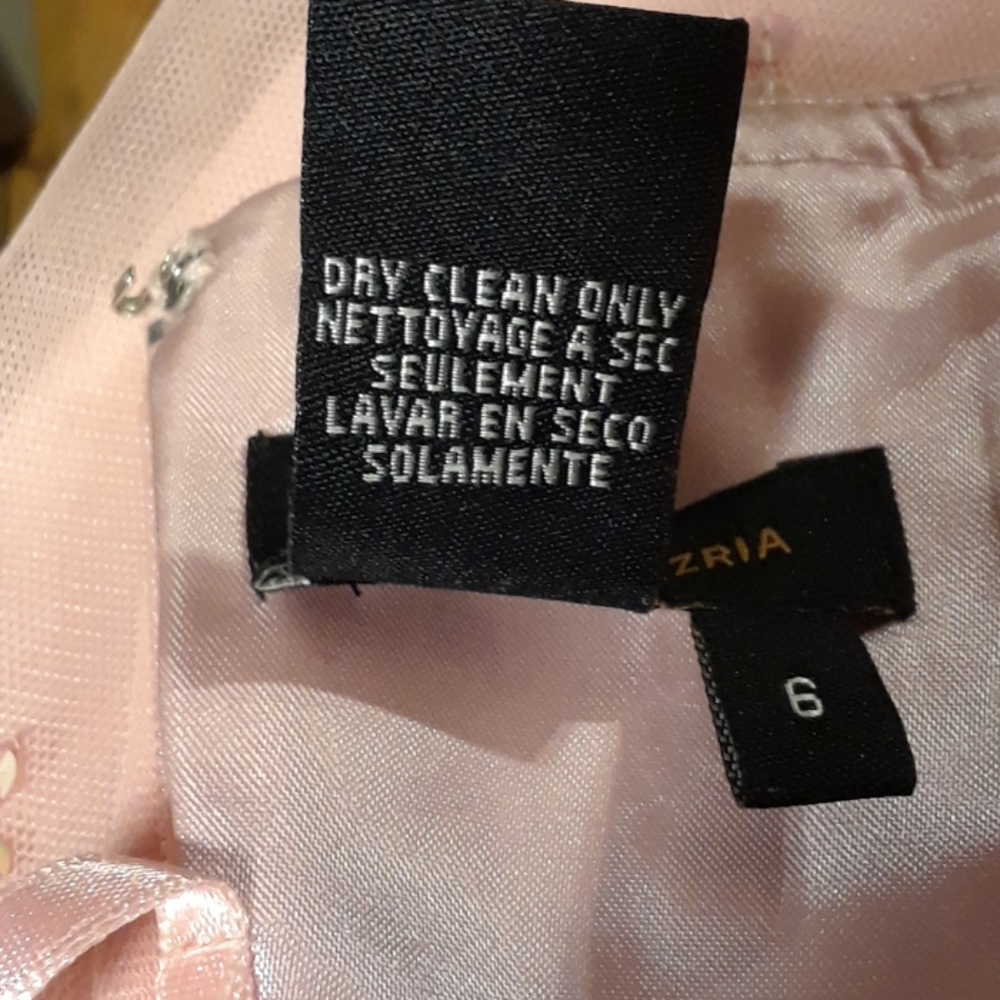 BCBGMAXAZRIA party or prom dress pink retro - Picture 6 of 8